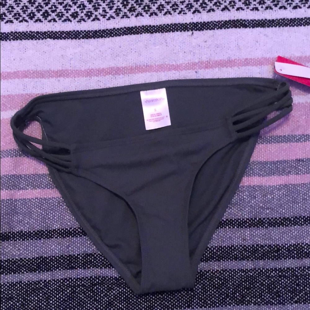 A bathing suit bottom